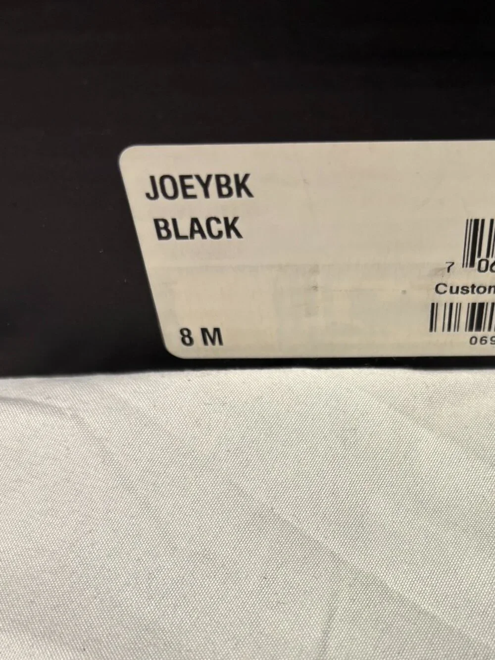 Alfani JoeyBK Black Suede Lace-Up Ankle Boots Men’s Size US 8